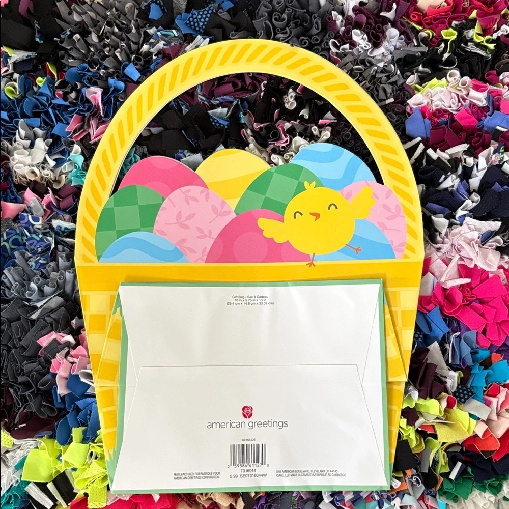 🆕Pair Of American Greetings Easter “Basket” Gift Bags